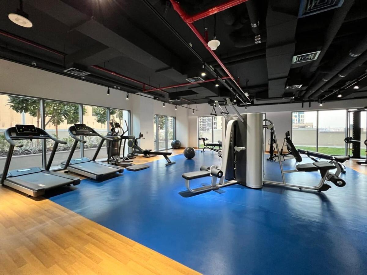 Apartament Silkhaus Design 1Bdr With Burj Khalifa View In New Tower Dubaj Zewnętrze zdjęcie
